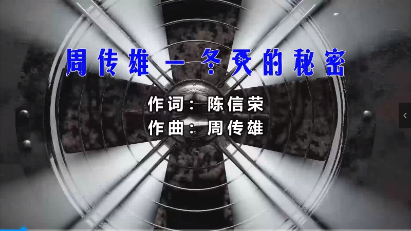 周传雄 – 冬天的秘密 (DjBIN Electro Mix) 热舞vj