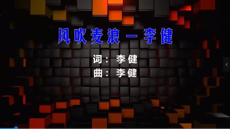 【米柒视频网】李健 – 风吹麦浪 (Dj刘超 ProgHouse Mix绝版萨克斯) 现场mv [www.mqmix.mp4