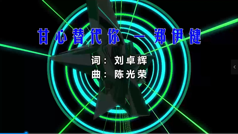 【米柒视频网】郑伊健 – 甘心替代你 (Dj阿亮 VinaHouse Mix粤语) 影视vj [www.mqmix.com].mp4